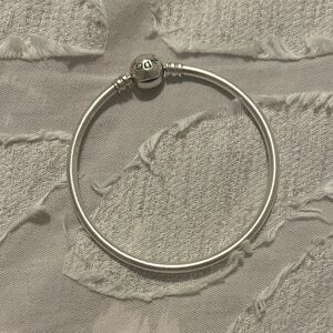 Pandora Sterling Silver Bangle Bracelet - Silver
